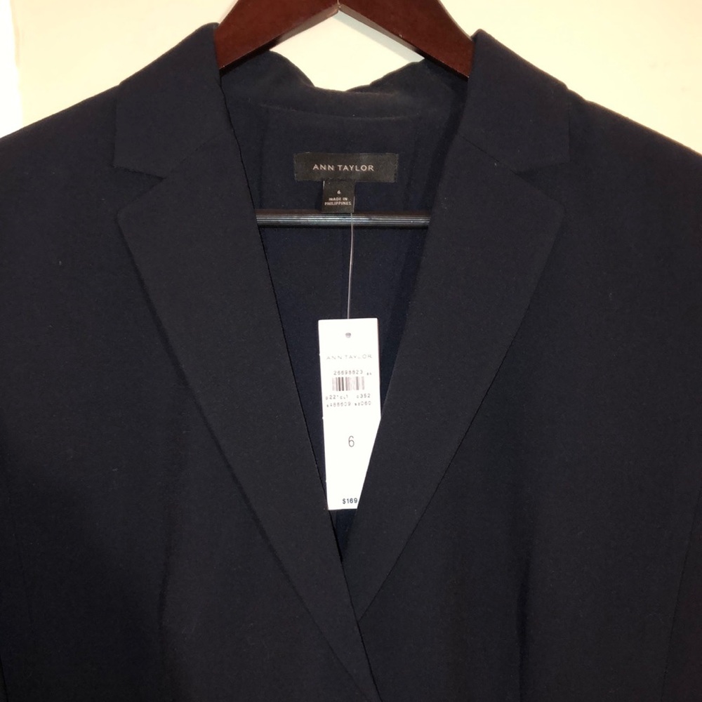 NWT Dark Navy Ann Taylor Blazer